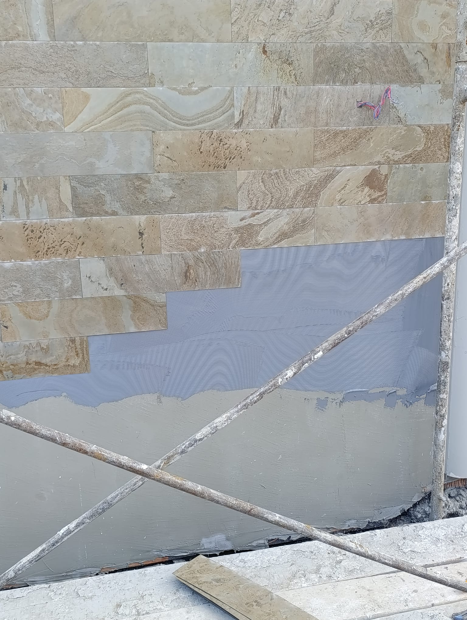 Mozaik duvar uygulaması