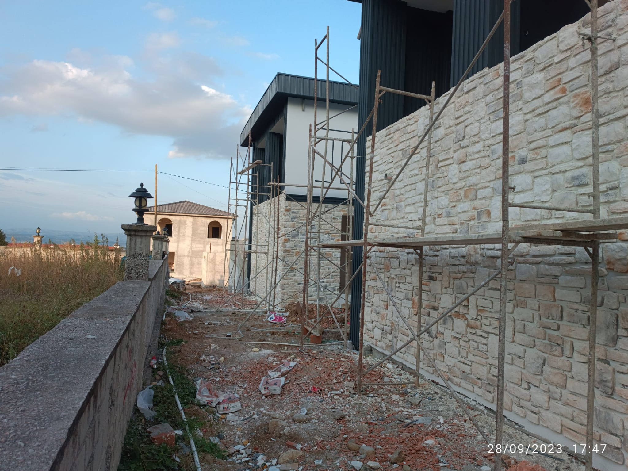 Mozaik duvar uygulaması