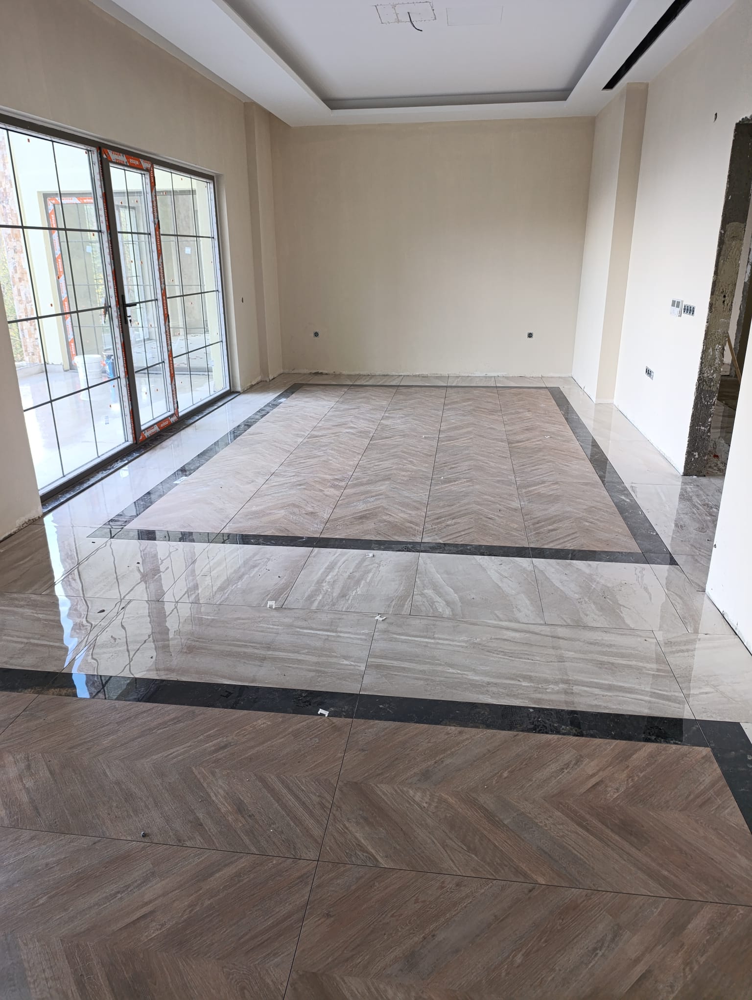 Parke görünümlü seramik