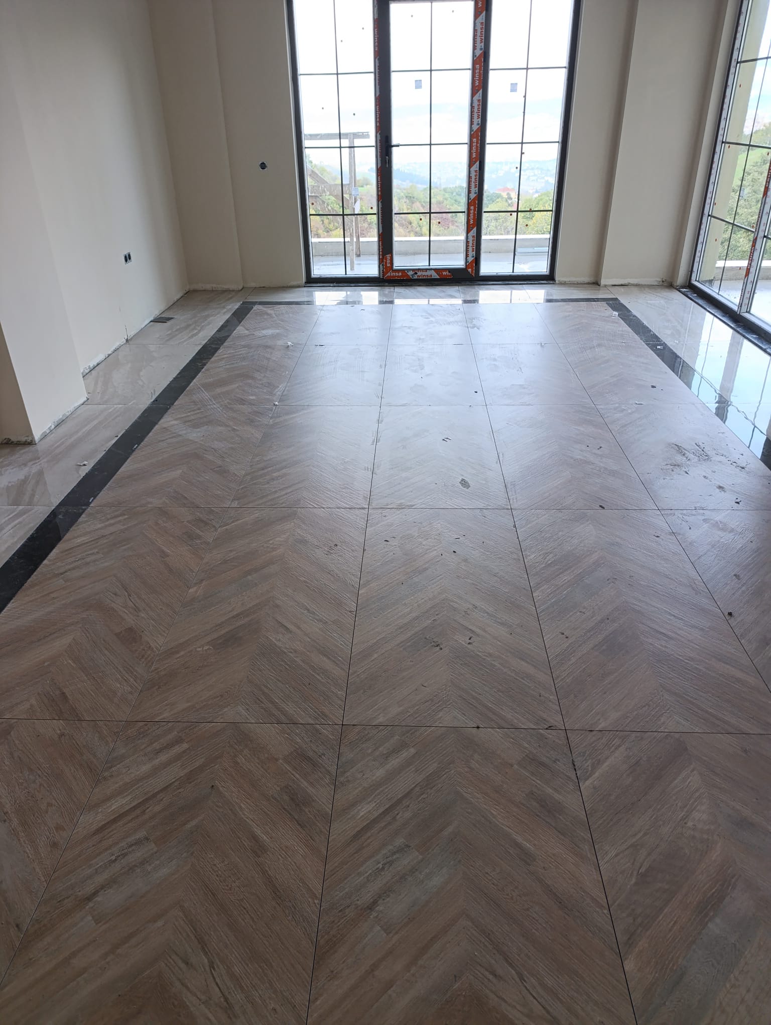 Parke görünümlü seramik